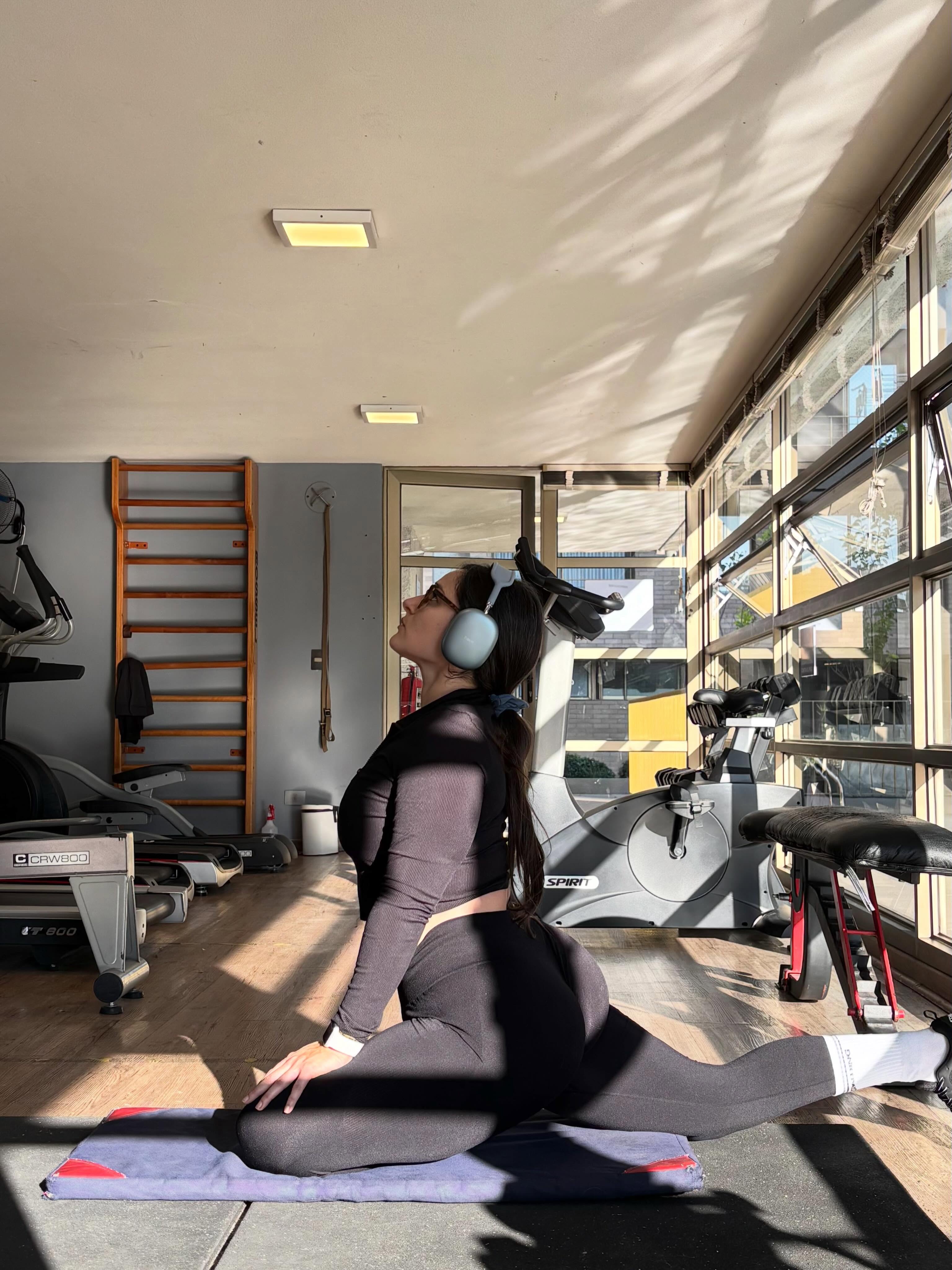 Headphones gym
